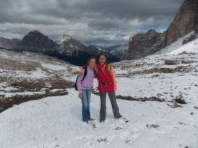 "Fiori" sulla neve...