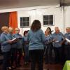 ... la maestra Eleonora Possamai dirige il CORO C.A.I. di Vittorio Veneto alla presentazione del libro "L´ANNO D´INVASIONE A FREGONA" di Oscar De Zorzi ... 