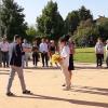 ... un ringraziamento floreale da parte del direttore della struttura alle operatrici ed animatrici dello spettacolo "IL TRENO DELLE CIACCOLE" alla Casa Soggiorno per anziani "Divina Provvidenza" di Santa Lucia di Piave ... 