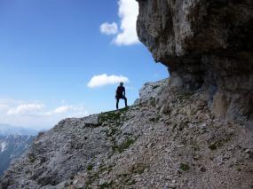 Il rientro lungo la Kugy-Horn