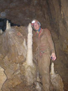 Stalagmite.